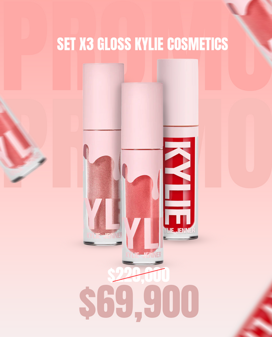 Compra ahora Set X3 unidades gloss original de kylie Cosmetics